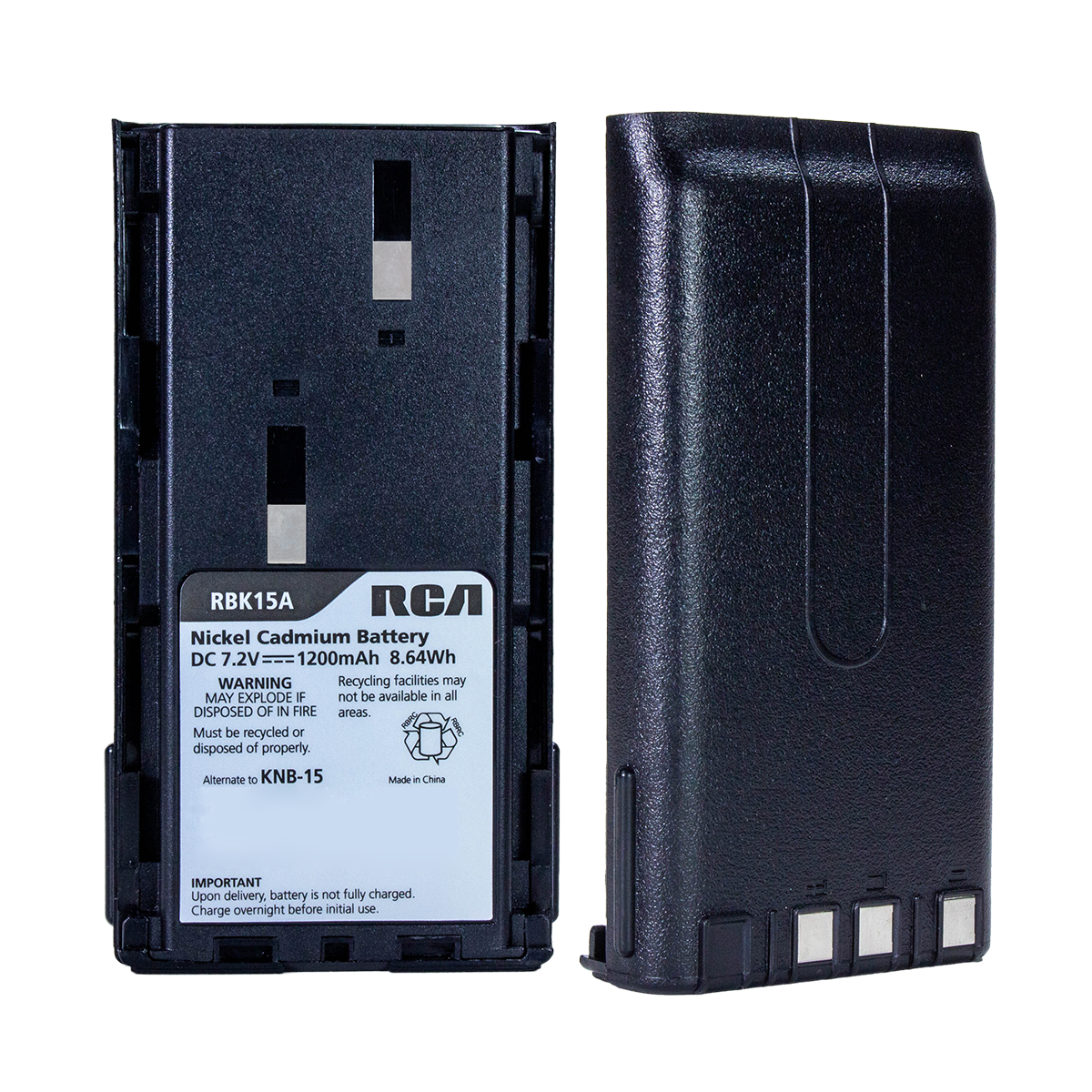 RBK15A 1200mAh Replacement Battery Pack for Kenwood TK-2100/3100 / TK-272/372