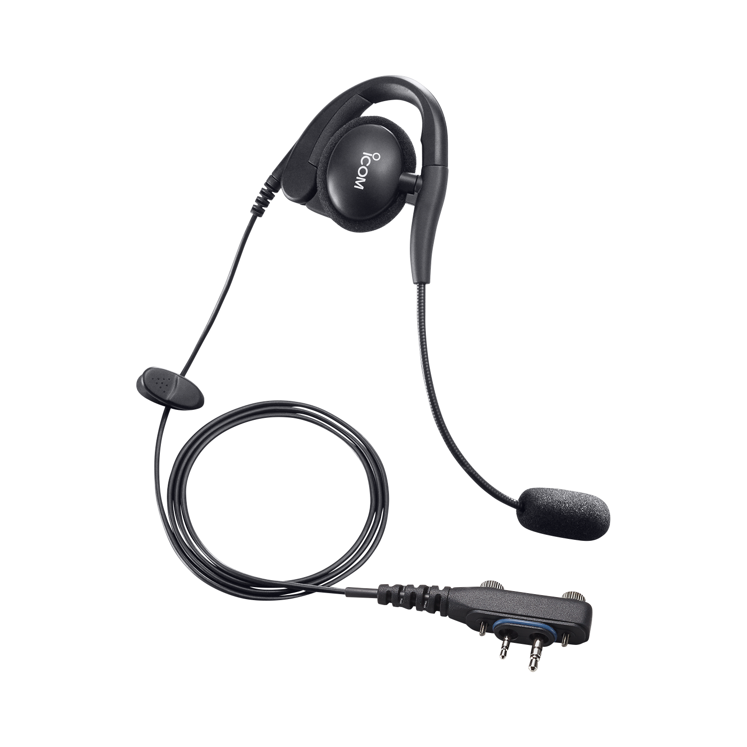 Original Icom HS94LWP Ear Hook Headset