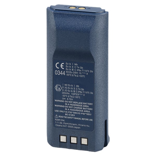 BP277EX 1900mAh Battery Pack for Icom F3201DEX / F4201DEX
