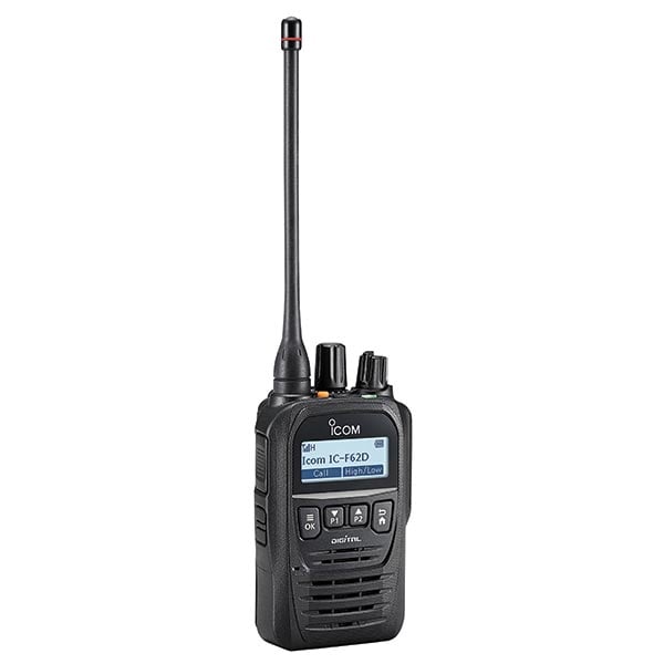 Icom F52D / F62D Analog & IDAS Digital Compact Waterproof Handheld Radio
