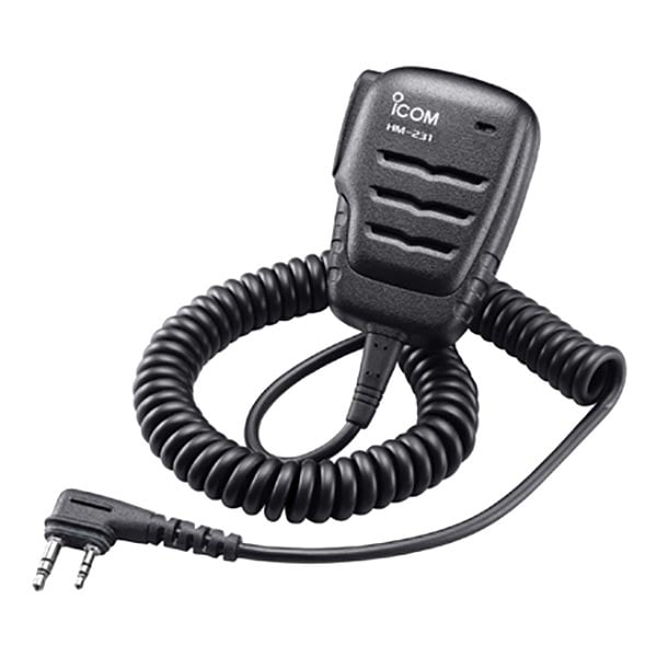Icom HM231 Waterproof Speaker Mic For The A25
