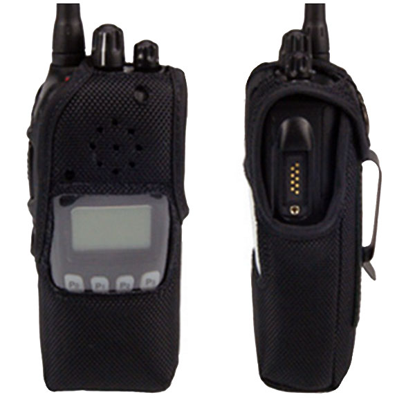 Nylon Two-Way Radio Holster - Icom NCF1000SC With Cutout For Display