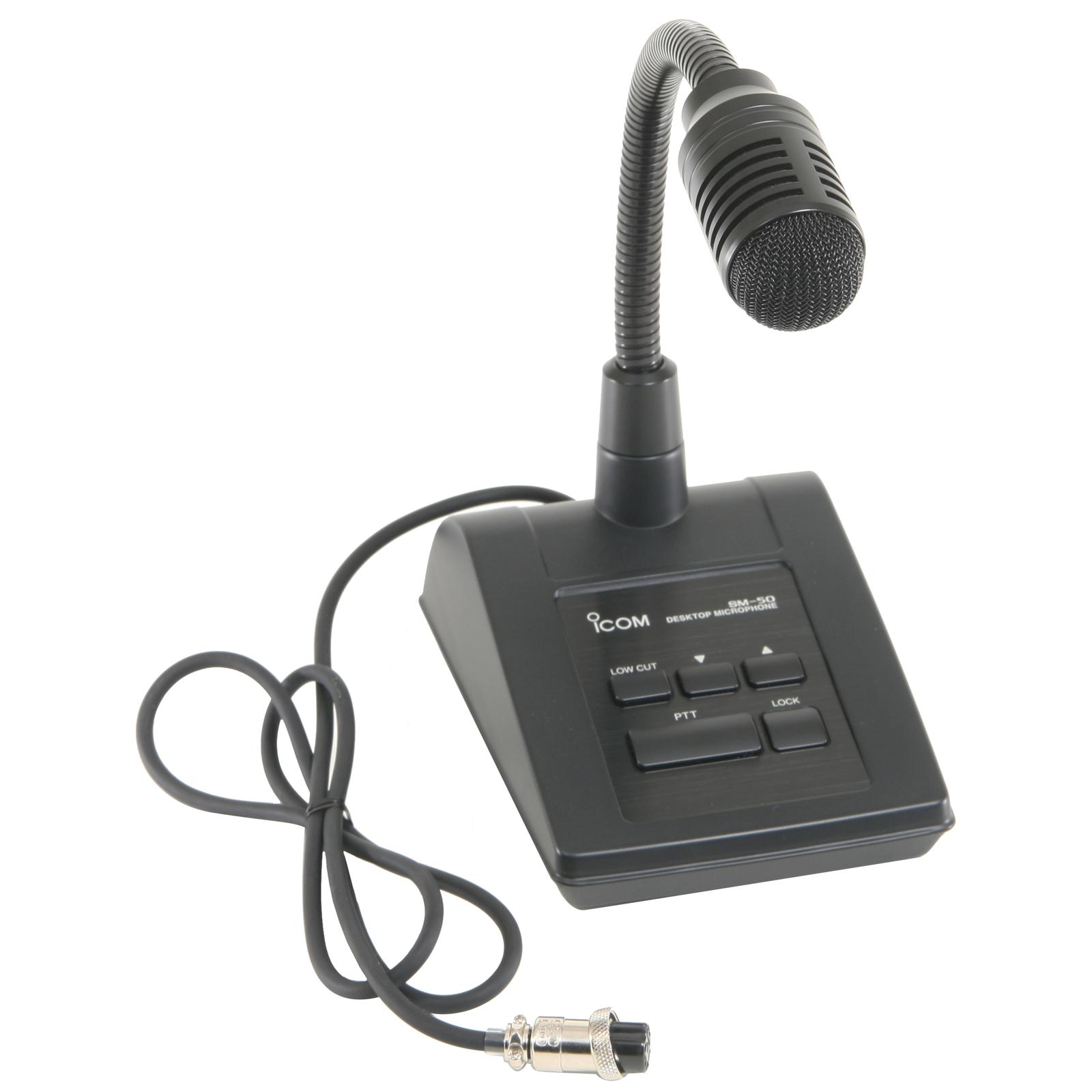 Icom SM50 Desktop Unidirectional Microphone For A220