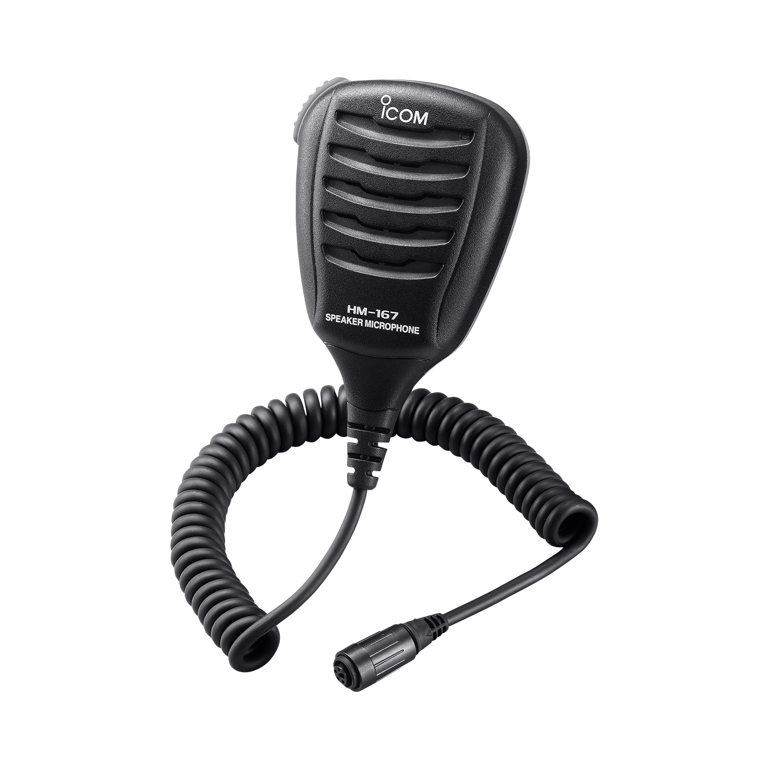 Icom HM167 Lightweight IPX8 Waterproof Speaker Mic