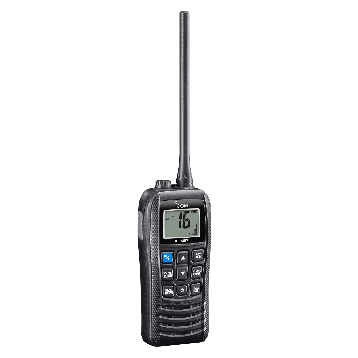 Icom M37 Floating VHF Marine Radio
