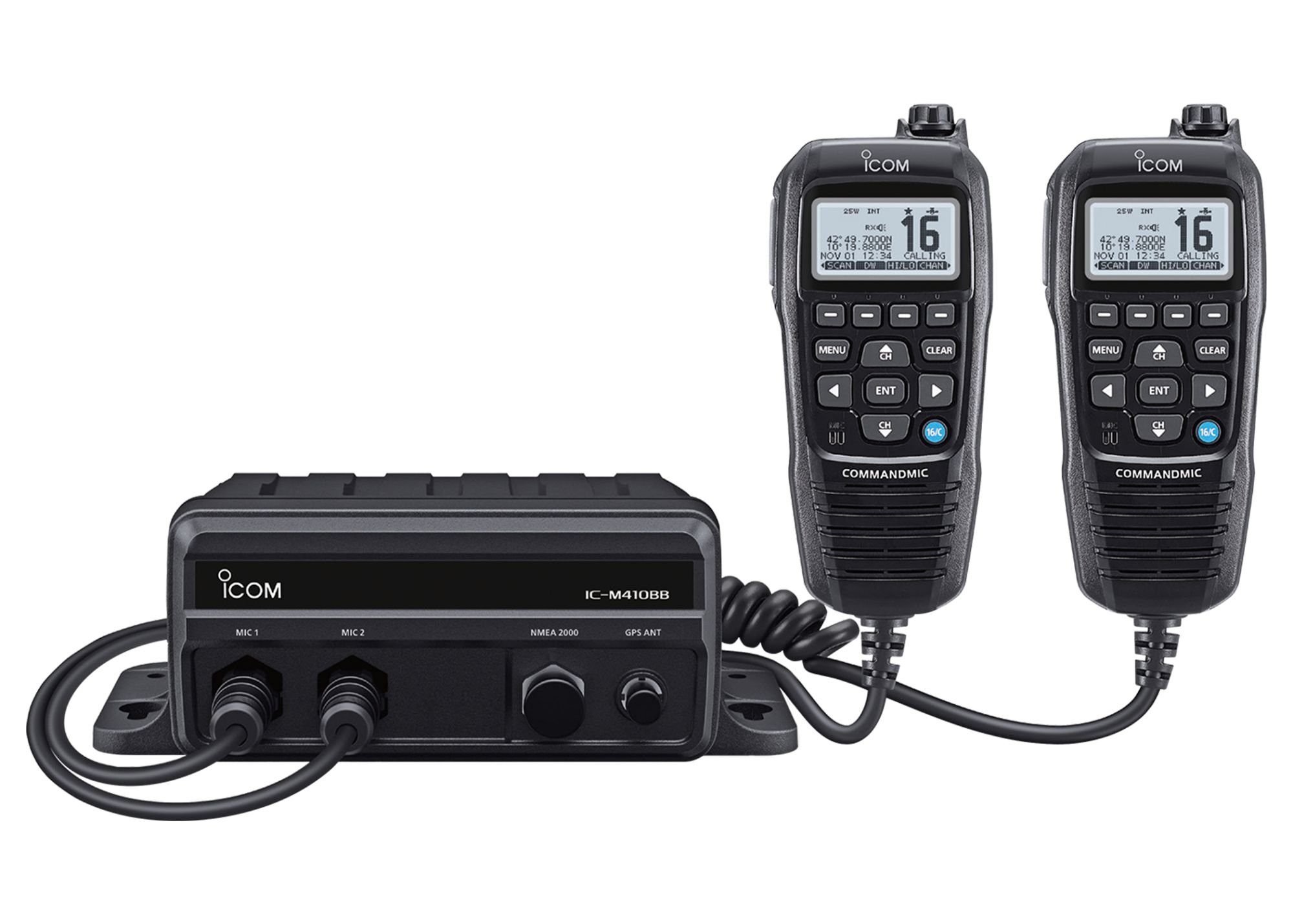 Icom M410BB Black Box VHF Marine Fixed Mount